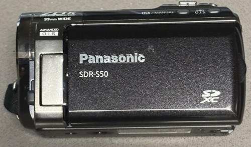 Panasonic sdr s50 78x optical - panasonic,